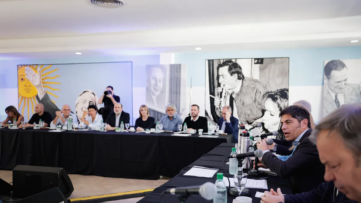 Axel Kicillof asumió la conducción del PJ bonaerense y llamó a «ponerse de acuerdo en puntos comunes» | Digital